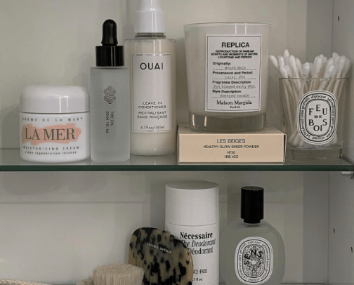 skincare cover photo collage