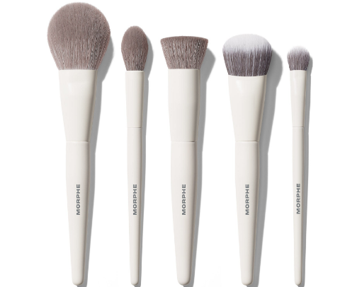 Makeup tools cover photo collage