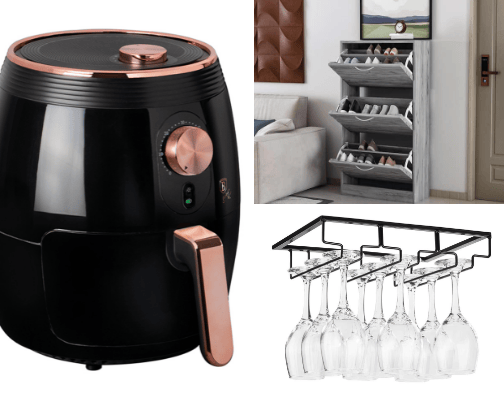 New home essentials cover photo collage