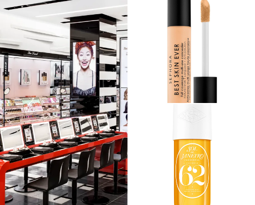 Favorite sephora products cover photo collage