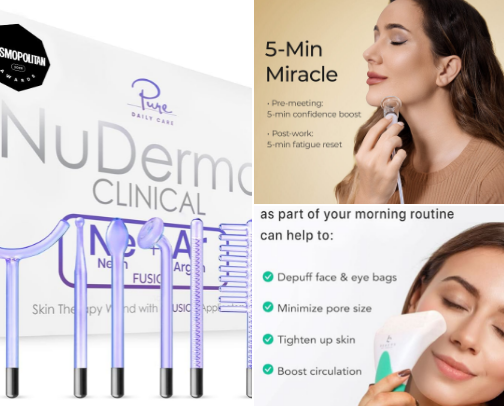 My At-Home Skincare Devices & tools cover photo collage