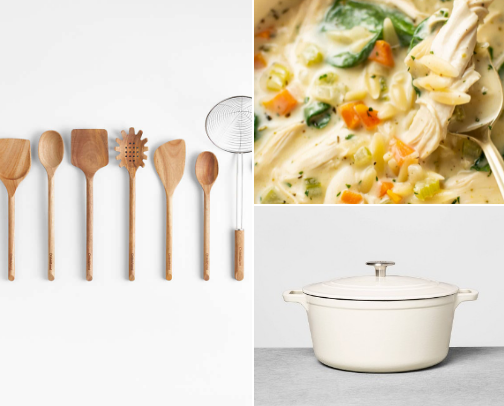 Lazy Girl Cooking Essentials cover photo collage