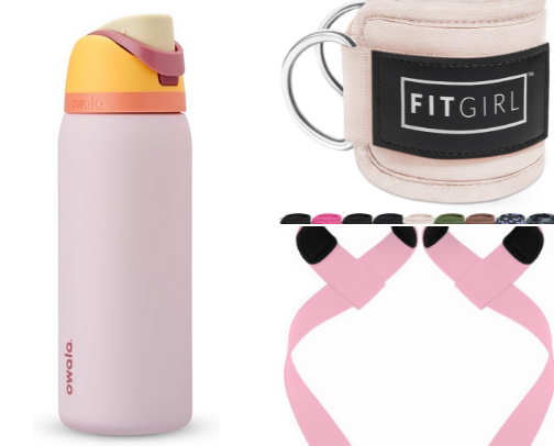 gym gear essentials🏋🏼‍♀️ cover photo collage