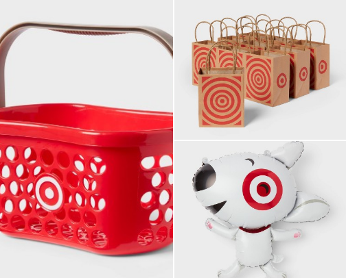 Target Birthday Party cover photo collage