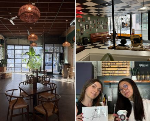 best cafes in portland, oregon!! cover photo collage