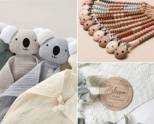 Baby Items cover photo collage