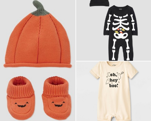 Halloween and Fall Baby Outfits cover photo collage