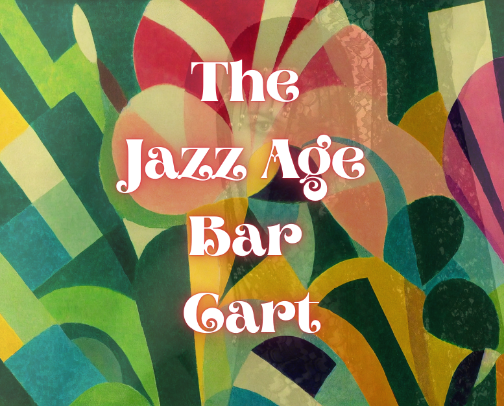 The Jazz Age Bar Cart cover photo collage