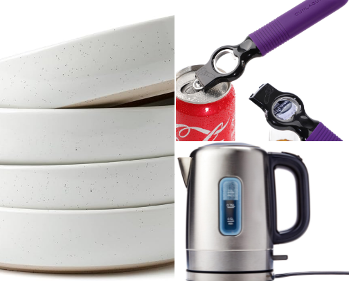 Favorite kitchen items cover photo collage