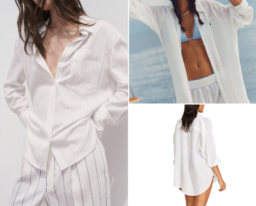 Oversized Shirts for Basic Elevated Summer Styling cover photo collage