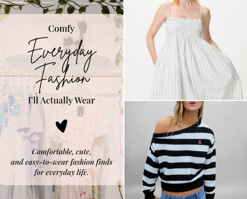 Comfy Everyday Fashion I’ll Actually Wear 🤍 cover photo collage