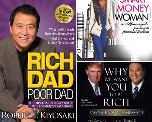 My Must-Reads…. Perfect for finance and entrepreneurship cover photo collage