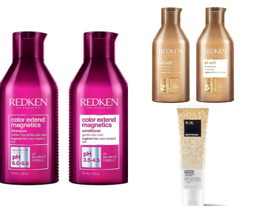 Best products for dry, colour-treated hair cover photo collage