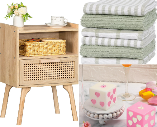 Aesthetic apartment decor + essentials cover photo collage