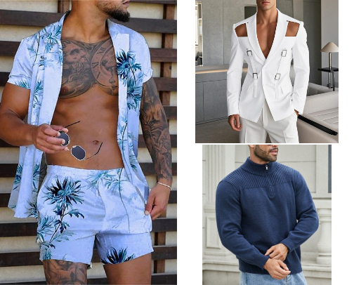 🧔🏻 Men’s Plus-Size All-Season Style | Comfortable, Trendy & Timeless 🧔🏽‍♂️ cover photo collage