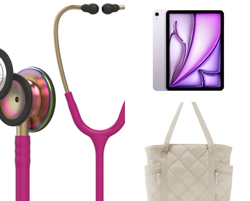 ✨ Nursing School Must-Haves: Cute & Clinical ✨ cover photo collage