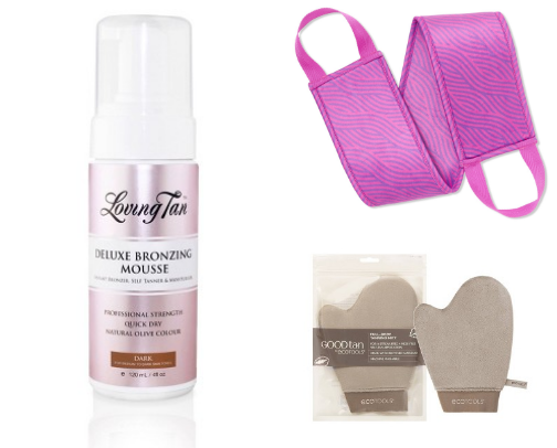 Self Tanning Must Haves 🧖‍♀️ cover photo collage