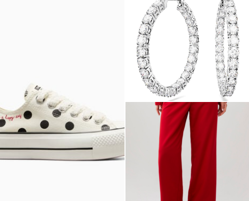 Red Sunday Outfit Details ❤️ cover photo collage