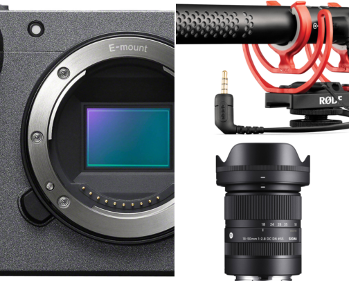 Cinema Camera Setups: Complete Gear Stacks from $4,254 to $21,245 cover photo collage