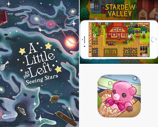 Cozy Games to Unwind With cover photo collage