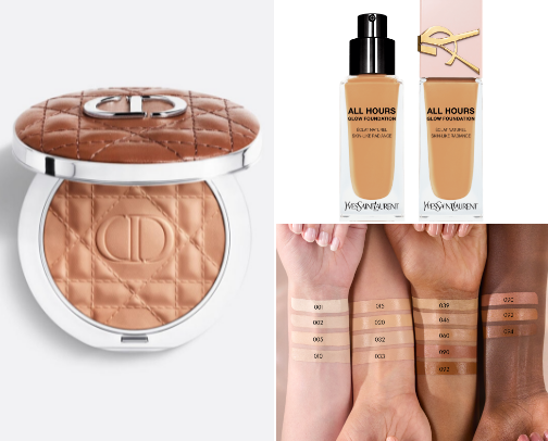 makeup and skincare✨ cover photo collage