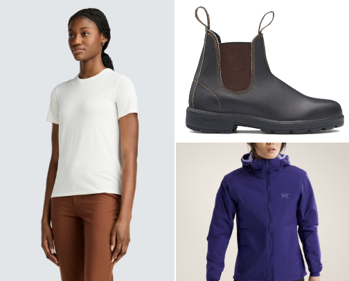 Airport to Trail: Transitional Travel Looks cover photo collage
