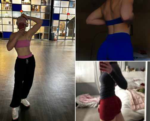 Fitness & Fuel 🏋️‍♀️💪🩷 cover photo collage
