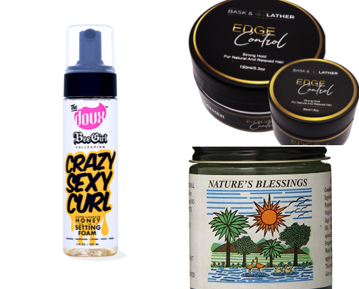 My fav hair products and tools cover photo collage
