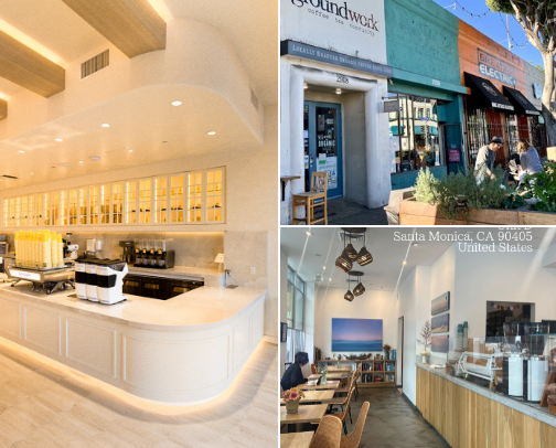 💚 MATCHA & COFFEE SHOPS TO ROMANTICIZE YOUR LIFE IN LA cover photo collage