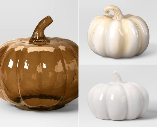 Target 2025 Fall Pumpkins cover photo collage