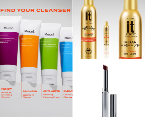 Beauty and Self Care cover photo collage
