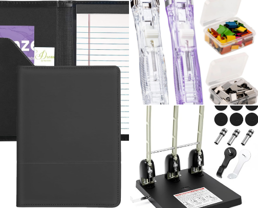 Office Organizing Fun cover photo collage