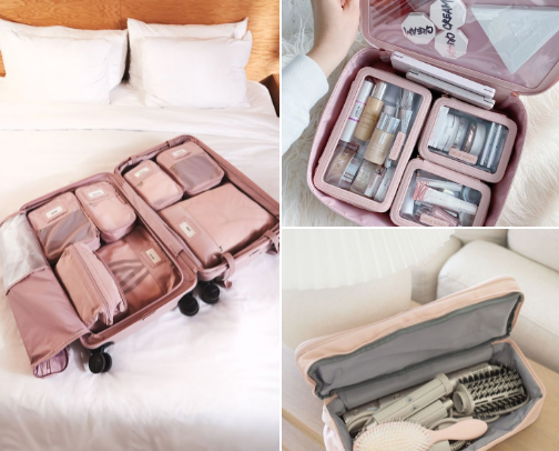 Tiny Bags, Big Vibes✈️🌍 cover photo collage