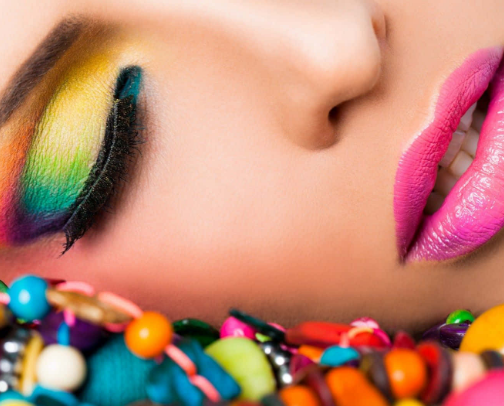 Mac it up…. Estee!! cover photo collage
