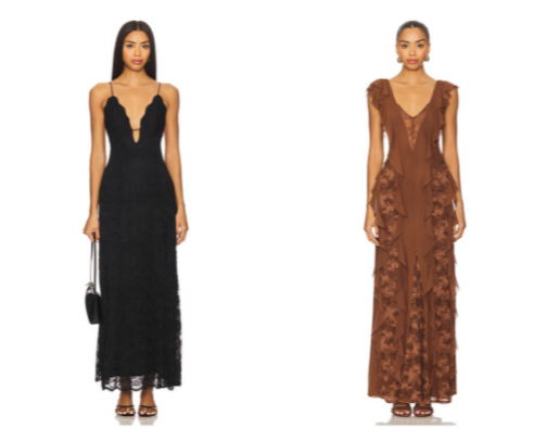 Fall wedding guest dresses under $200 cover photo collage