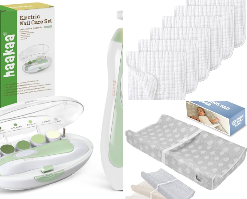 First Time Mom must haves - Amazon Prime Day specials cover photo collage