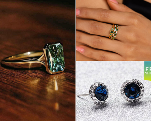 Accessories Collection (Rings, Earrings, Necklaces, Bracelets) cover photo collage