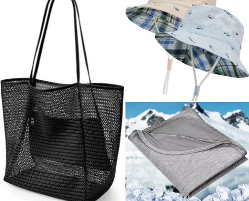 Sun Kissed and Stocked Up cover photo collage