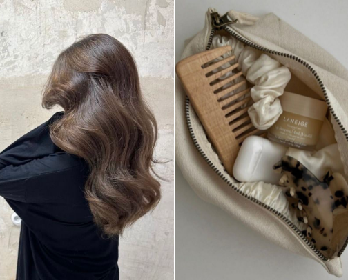 Hair Like an It Girl – Must Haves for Healthy Shine cover photo collage