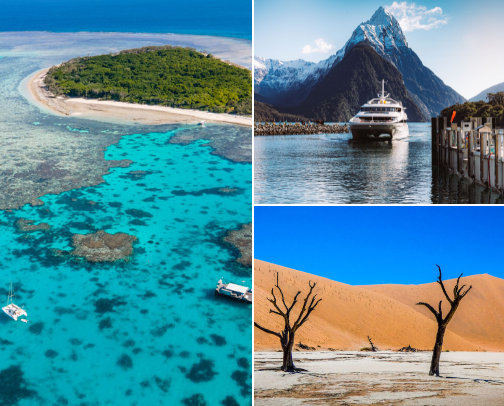 Travel 🧳 cover photo collage