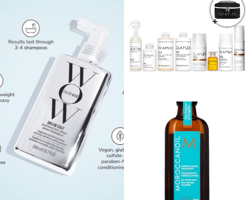 Hair care favorites cover photo collage