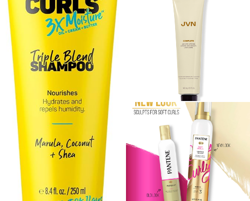 Curly Hair Products I *Actually* Love cover photo collage