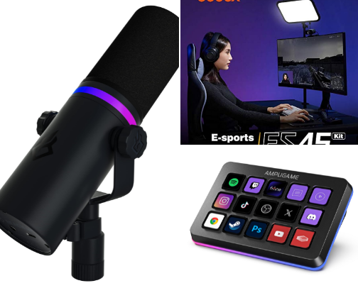 Live Streaming Gear for your Setup cover photo collage