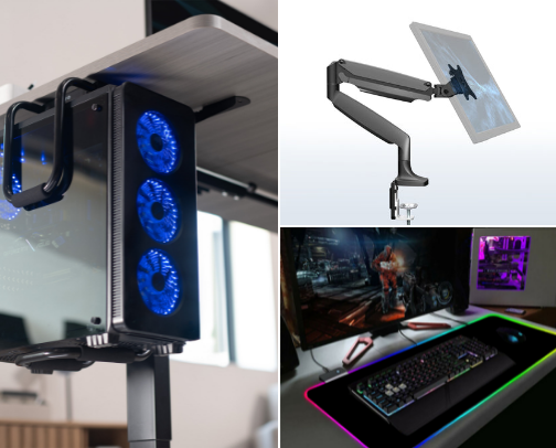 COMPUTER ACCESSORIES cover photo collage