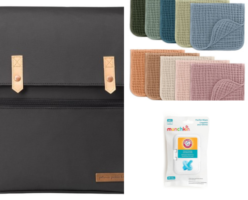 diaper bag essentials cover photo collage