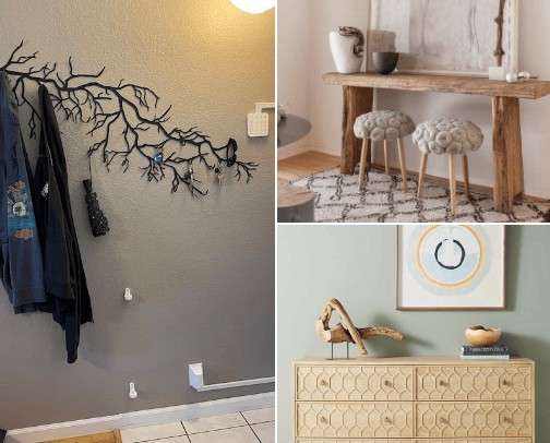 Boho Style/ Farmhouse Home Decors for Front Door and Entry Ways cover photo collage