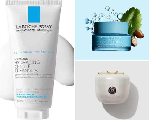 Minimal skincare routine for sensitive skin 🧴 cover photo collage