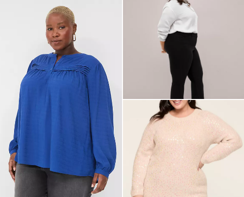 Lane Bryant Must Haves cover photo collage