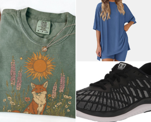 Clothing cover photo collage