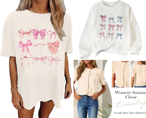 🎀 Ribbon & Bow Aesthetic cover photo collage